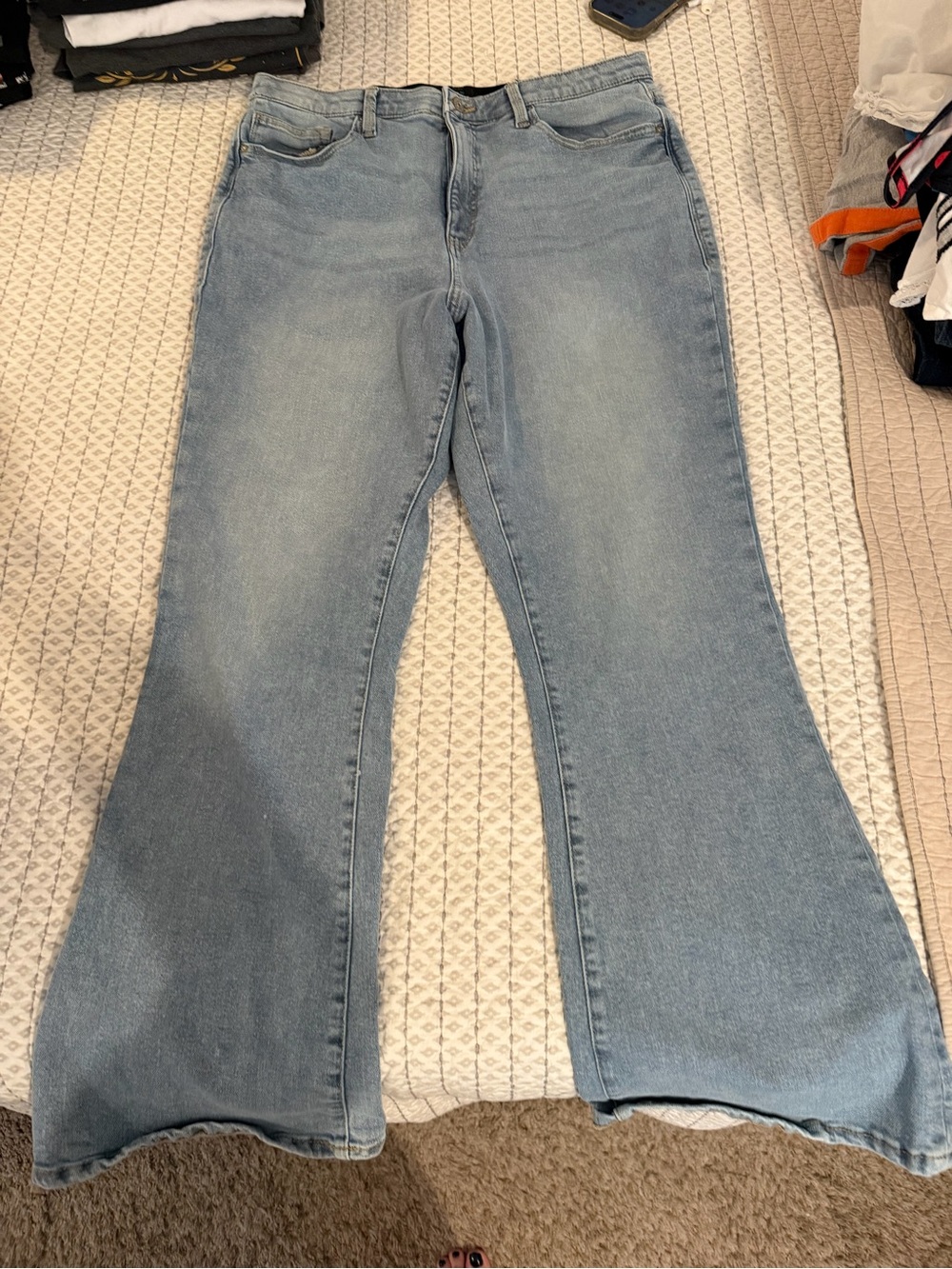 LuLaRoe Light Blue Boot Cut Jeans